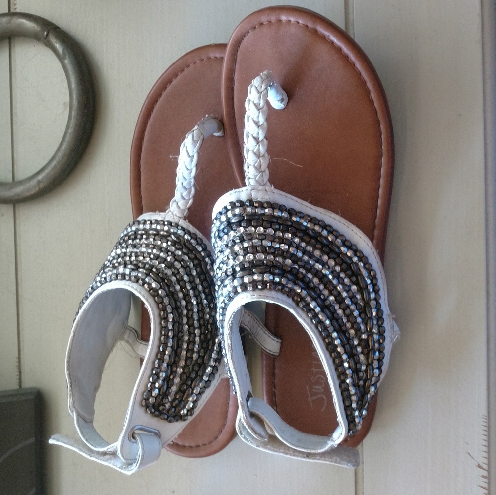 "Justice" girls sandles